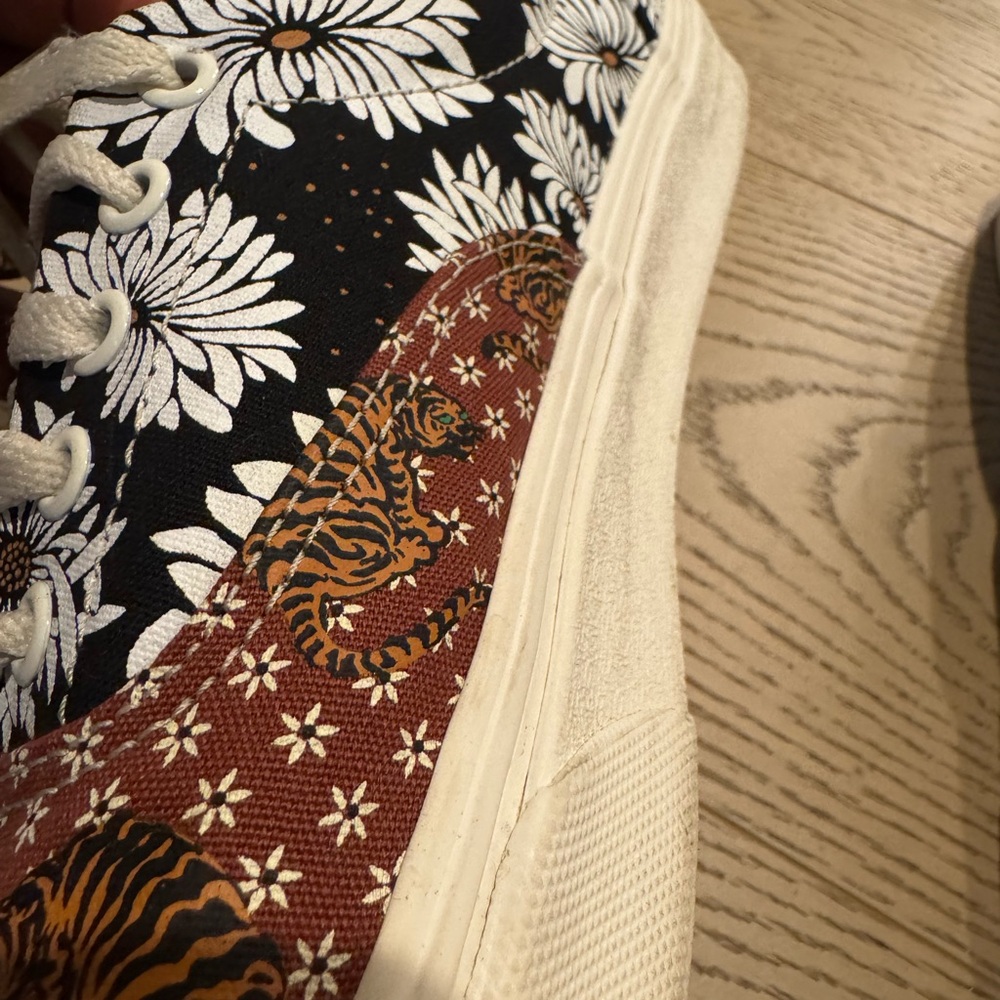 Multicolor Vans Tiger Era Patchwork Sneakers - image 5